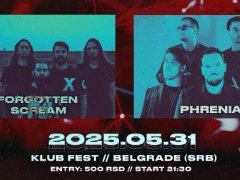 Концерт: Phrenia & Forgotten Scream