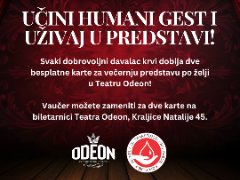 Театар Одеон и Институт за транфузију крви